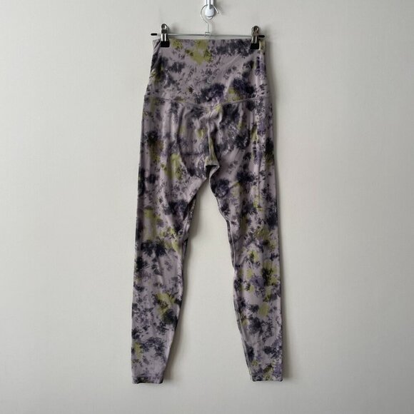 Lululemon 2021 Align Super-High-Rise Pant 28" Activewear Leggings Purple Gray 6 - Picture 3 of 8